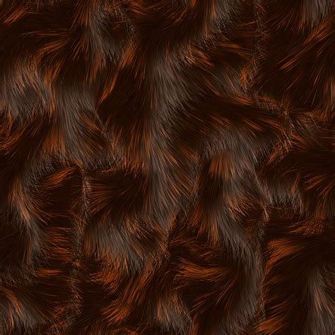 long soft and luxurious seamless animal fur texture