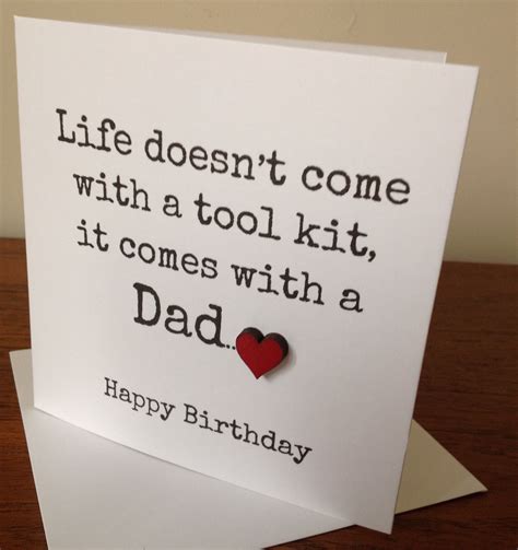 www.facebook.com/Funkyjunk.Upcycled.UK Dad Birthday Card/Quote | Cool birthday cards, Birthday ...