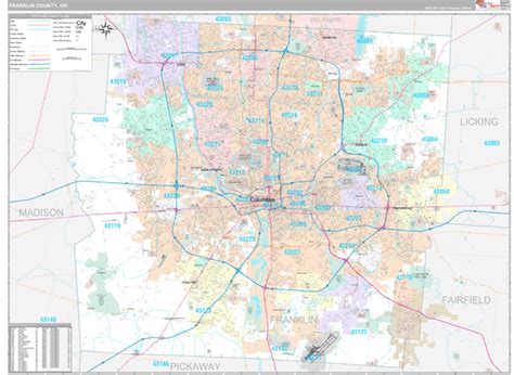 Franklin County, OH Maps