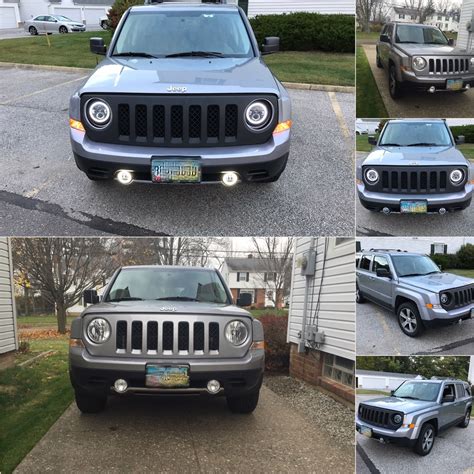 Jeep Patriot Halo Headlights - Custom Install | Jeep Life | Pinterest ...