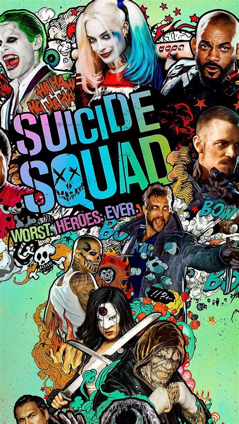 1920x1080px, 1080P free download | Suicide Squad 2016, 2016, movie, poster, suicide squad, HD ...