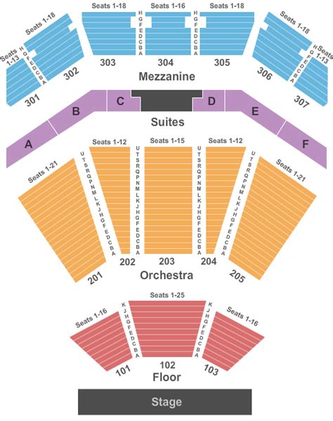 Moncton Casino Seating Plan