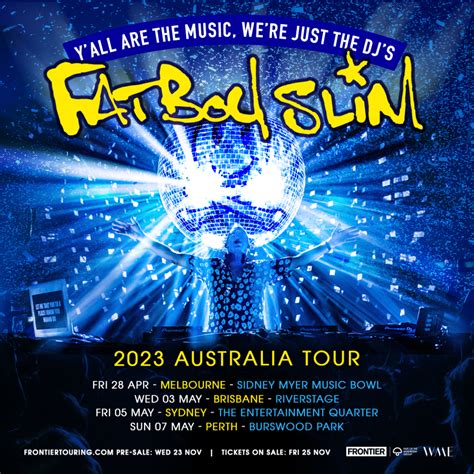 Australia Tour 2023 - Fatboy Slim