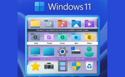 Beautiful Windows 11 Icon Packs : Dress up Your PC for Free in 2024