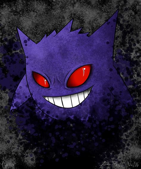 Gengar by ragmeiister on DeviantArt