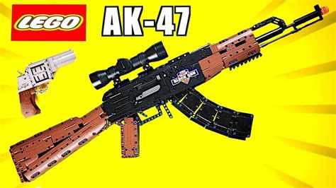 LEGO AK 47 Assault Rifle Blaster and MORE! - YouTube