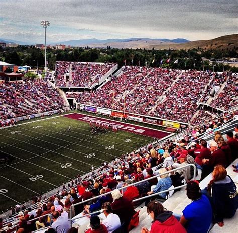 The Washington Grizzly Stadium on game day! Go Griz! Football Stadiums ...