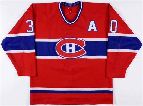 Mid 1980's Chris Nilan Montreal Canadiens Game Worn Jersey ...