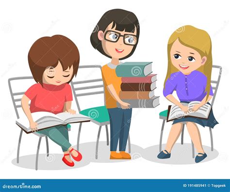 Elementary School Education Classmates Pupils Stock Vector - Illustration of explain, cute ...