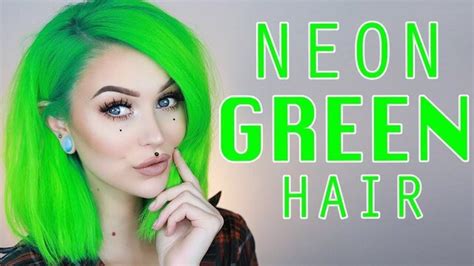 #7 Best Neon Green Hair Dye - The Neon Paradise!