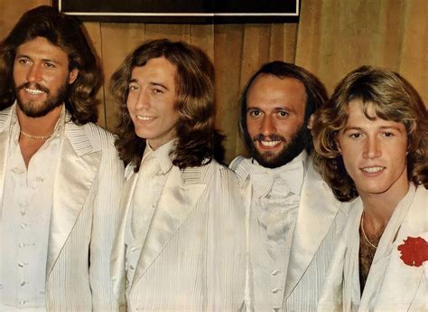 Bee Gees on Instagram: “The brothers Gibb on December 11, 1977 at the ...