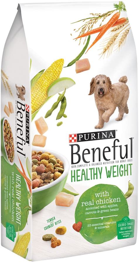 Beneful Purina Beneful Healthy Weight Dry Dog Food With Farm-Raised ...