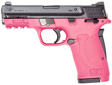 Smith & Wesson Shield EZ 380 Pink Madness Edition 380 ACP Pistol, PK11663, 11663, Pink, Shield ...