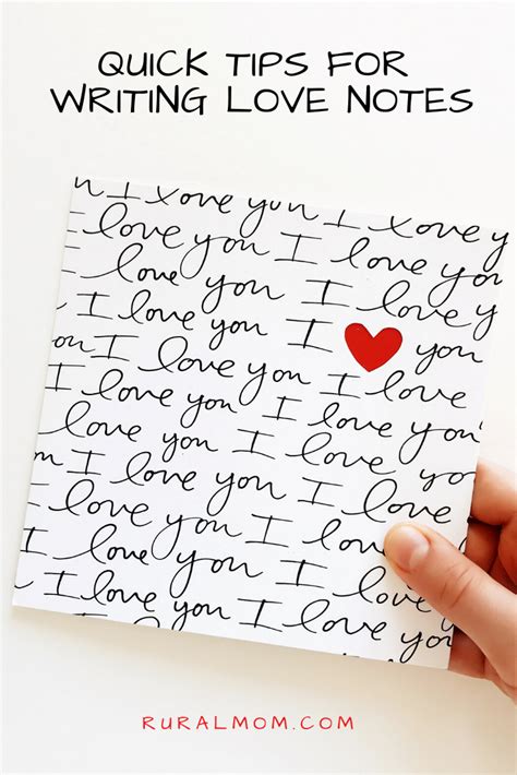 DIY Valentine's Day Card Ideas and Tips for Writing Love Notes Rural Mom