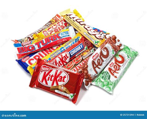 Assortment Of Nestle Chocolate Products Editorial Stock Image - Image: 25731394