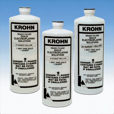 Gold Electroplating Solutions - Krohn Industries, Inc.