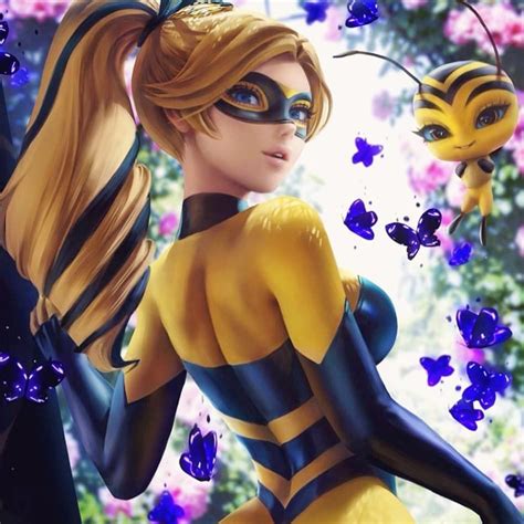 Marie on Instagram: “Marvelous artwork of Queen Bee by @artsbycarlos! 💖 #miraculousladybu ...