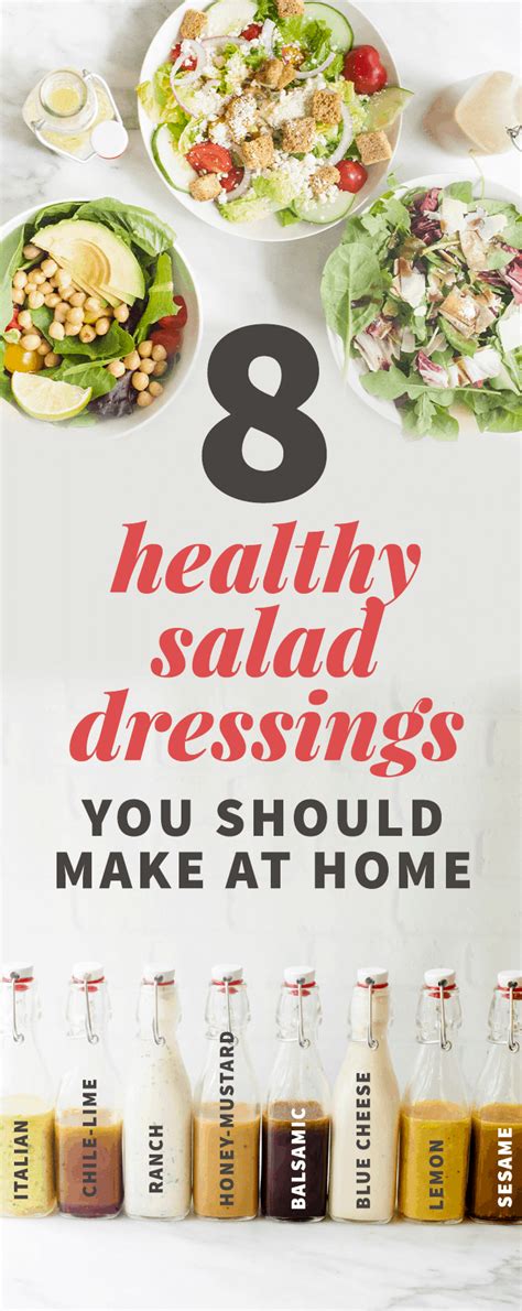 15+ Healthy Salad Dressing Recipes You Should Make at Home | Wholefully