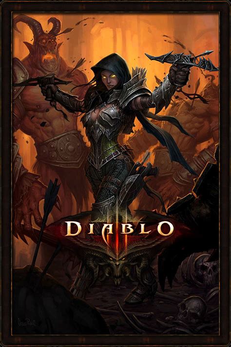 Diablo 3 Demon Hunter Wallpaper - WallpaperSafari