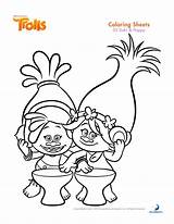 Free Dreamworks Trolls Coloring Pages At GetColoringscom  sketch template