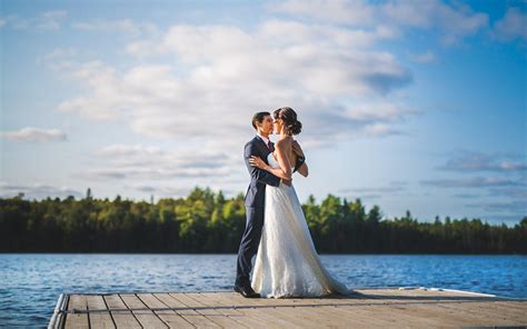 Algonquin Park wedding photo at Arowhon Pines in Muskoka by Vaughn Barry Photography | Park ...