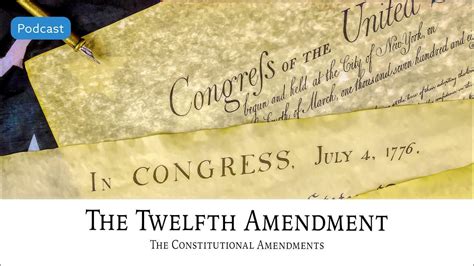 AF-507: The Twelfth Amendment: The Constitutional Amendments | Ancestral Findings Podcast - YouTube