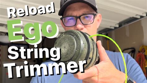 How to Reload an Ego String Trimmer - YouTube