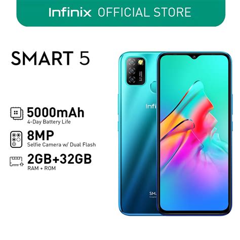 Infinix Smart 5 2GB + 32GB (1 year local warranty) | Shopee Philippines