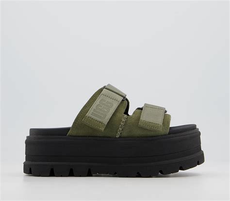 UGG Clem Sandals Burnt Olive Suede - Women’s Sandals