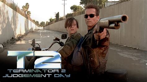 'LA River Motorcycle Chase' Scene | Terminator 2: Judgment Day - YouTube