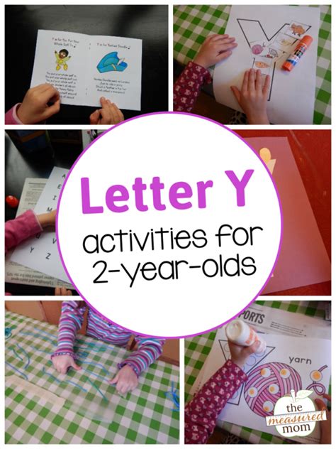 Letter Y Activities for 2-year-olds - The Measured Mom