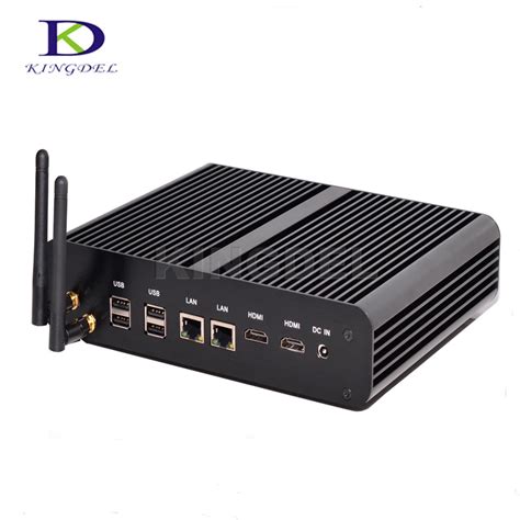 Kingdel Fanless Mini PC,Desktop Computer,Intel 4th Gen. Haswell Core i7 ...