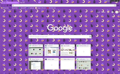 Cute Happy Halloween - Google Chrome Theme by Sleepy-Stardust on DeviantArt