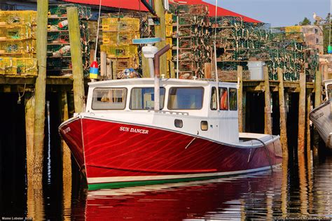 Maine Lobster Boat, Acadia | This is another Maine Lobster B… | Flickr