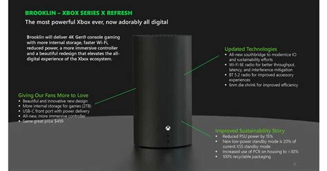 New cylinder discless Xbox series x design revealed | Ars OpenForum