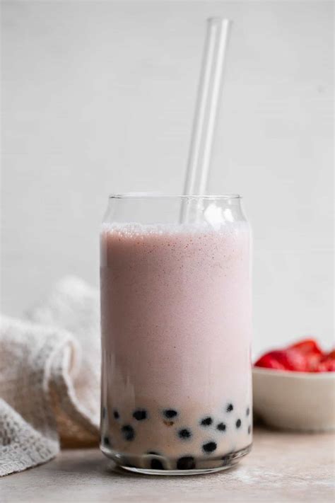 Strawberry Boba Pearls Recipe | Deporecipe.co