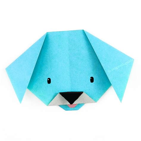 Beginners Origami Archives | Origami dog face, Origami easy, Cute origami