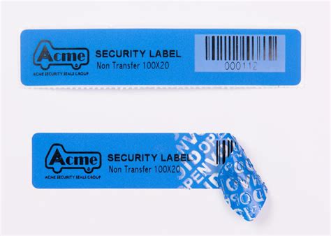 High Quality NT Label Seal | Acme Seals Group