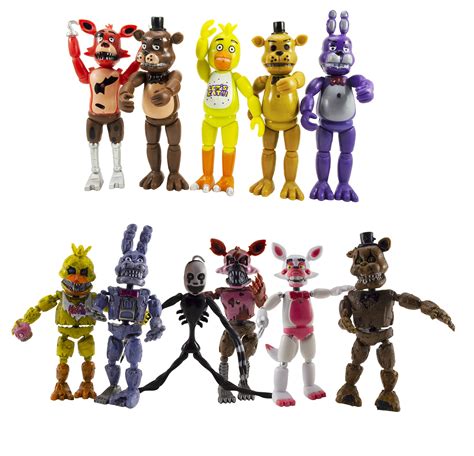 Buy Toysvill FNAF Action Figures (Set of 11pcs) Inspired by Five Nights at Freddy's Toys ...