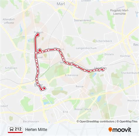 212 Route: Schedules, Stops & Maps - Herten Mitte (Updated)