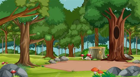 Forest Background Animation