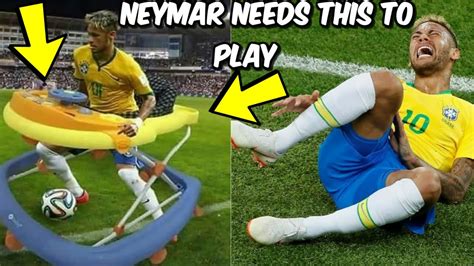 Neymar Rolling RANT | Neymar Dive | Neymar Funny Acting in Football ...