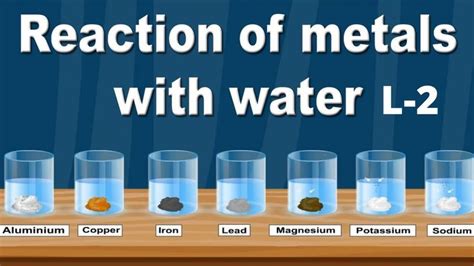 Reaction of metals with water | Class 10 | Chemistry | in 2023 | Chemistry, Reactions, Hydrogen gas