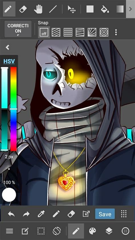 Axetale Sans [Art post] | Undertale AUs Amino