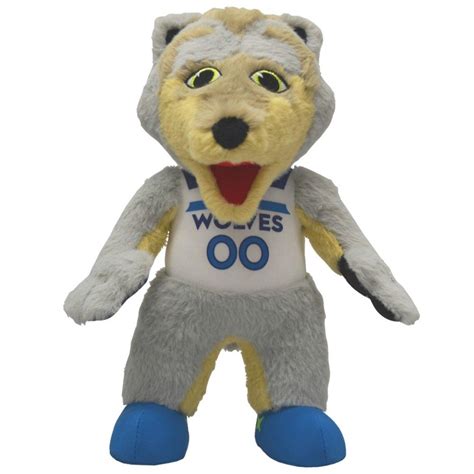 Bring your child's favorite NBA mascot home! This Minnesota Timberwolves Crunch the Wolf 10 ...