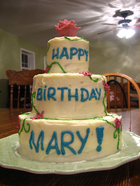 22 Of the Best Ideas for Happy Birthday Mary Cake - Best Recipes Ideas ...