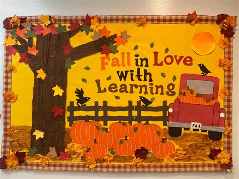 Teacher School Fall Bulletin Board for Classroom Decoration/ - Etsy | Fall classroom decorations ...