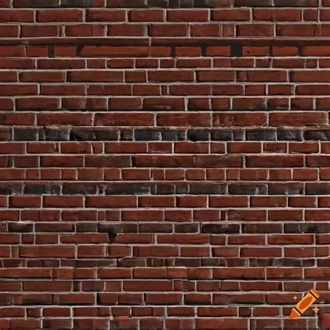 High quality seamless brick wall texture for blender on Craiyon