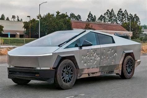 Ballistics-Tested Tesla Cybertruck Prototype Spotted Driving on Public ...