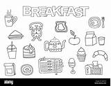 Breakfast Coloring Pages For Kids sketch template